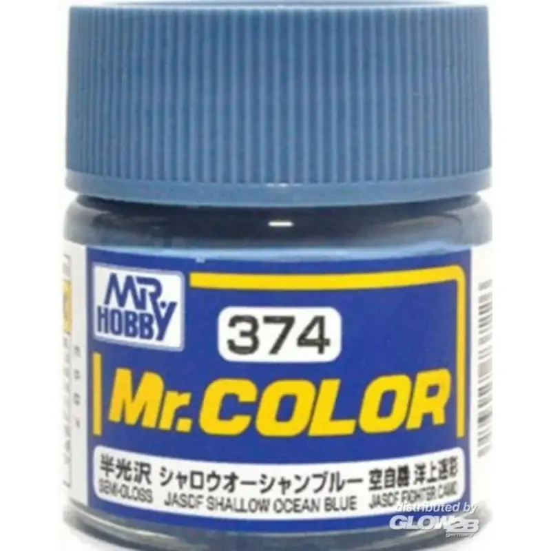 Seizoensaanbieding Mr Hobby -Gunze Mr. Color (10 ml) JASDF Shallow Ocean Blue Acrylverf