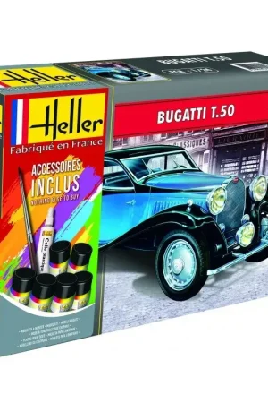 Betaalbaar STARTER KIT BUGATTI T.50 158 stuks Schaalmodel