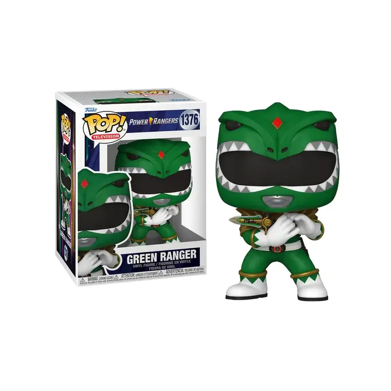 Dagaanbieding POWER RANGERS 30TH - POP TV N° 1376 - Green Ranger Pop figur
