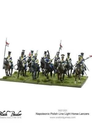 Meest Verkocht Polish Line Light Horse Lancers Figuur spellet