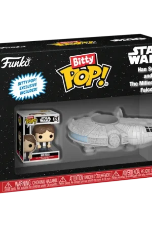 Star Wars - Bitty Pop Ride Han Solo Millenium Falcon Pop figur Merkproduct
