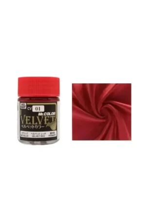 Gunze cv-01 mr. color velvet (18 ml) red Acrylverf Tijdelijk Beschikbaar