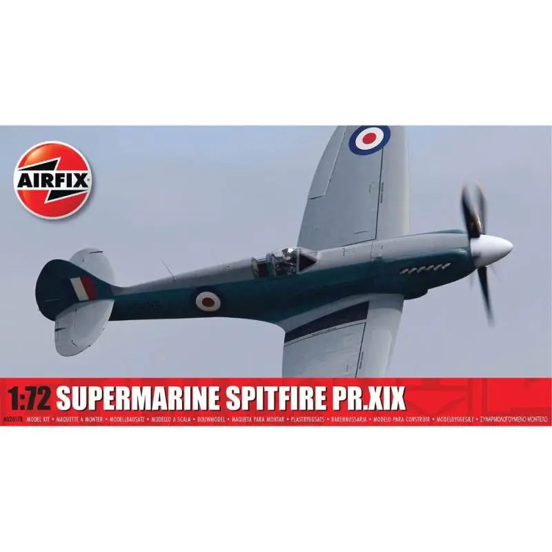 AIRFIX: 1/72; Supermarine Spitfire Pr.XIX Schaalmodel Koopje