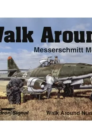 Boek Messerschmitt Me 262 Walk Around (Walk Around Series) Lage Prijs