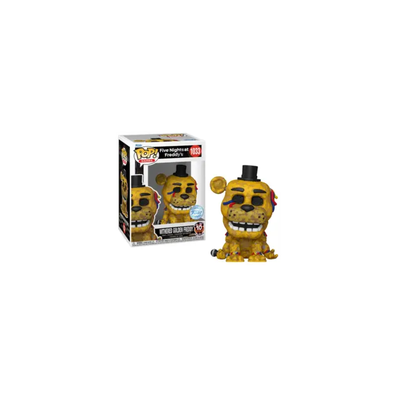 FIVE NIGHTS AT FREDDY'S - POP Gaming N° 1033 - Withered Golden Freedy Pop figur Superprijs