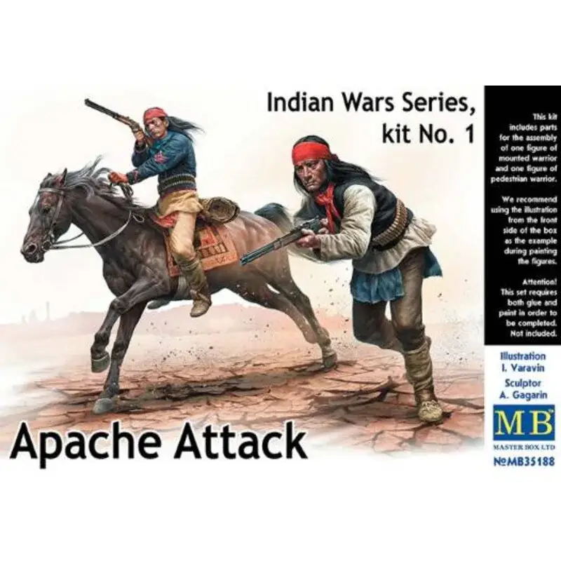 Indische Wars Series, Apache Attack Figuren Goedkoop