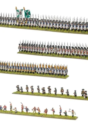 Populair Black Powder Epic Battles: Revolution! - Hessians & Allies Brigade Figuur spellet