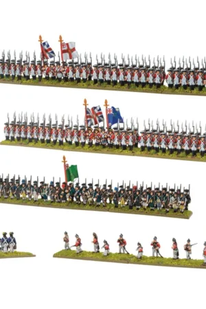 Korting Black Powder Epic Battles: Revolution! - British Army Brigade Figuur spellet