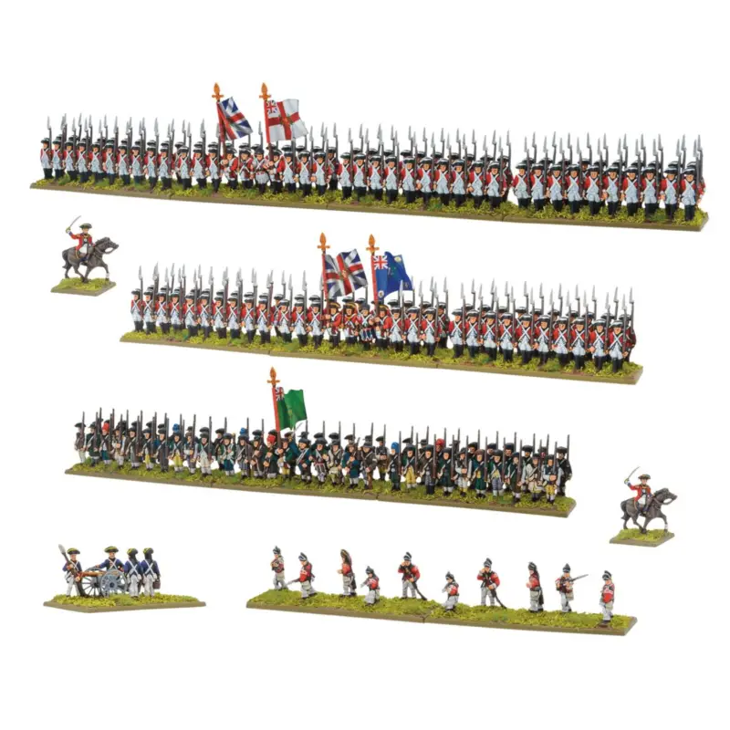 Korting Black Powder Epic Battles: Revolution! - British Army Brigade Figuur spellet
