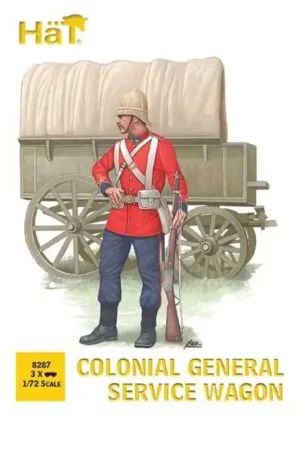 Koopje Colonial General Service Wagon (3 wagons per doos) Figuren