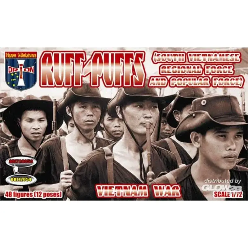 Bestseller Ruff-Puffs (Zuid-Vietnamese regionale strijdmacht en volksmacht) Figuren