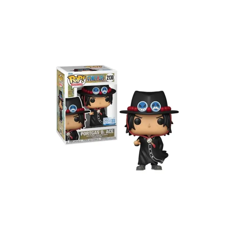 Koopje ONE PIECE - POP Animation N° 2130 - Portgas D. Ace "Intro" Pop figur