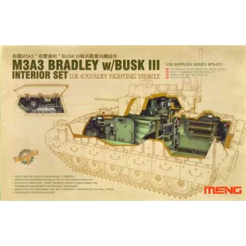 M3A3 Bradley met BUSK II Interieur Set Dagaanbieding