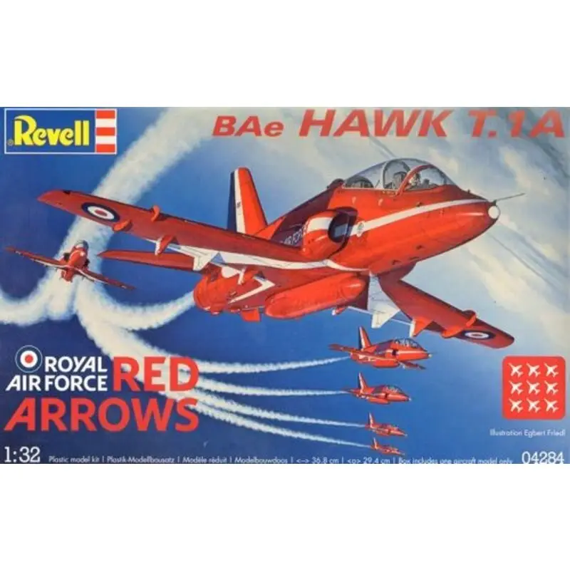 BAe Hawk T.1 Red Arrows (New Tooling) We have lots of optional decals you can buy for this kit in the Xtradecal range... X32027 Uitverkoop