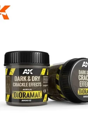donkere en droge craquelé-effecten 100ML Populair