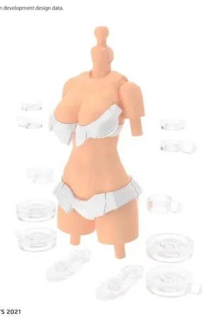 30ms op lichaamsdelen type s03 kleur c Action figure Veilige Betaling