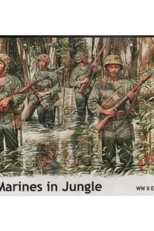 Beperkt Aanbod US Marines in Jungle WWII era Figuren