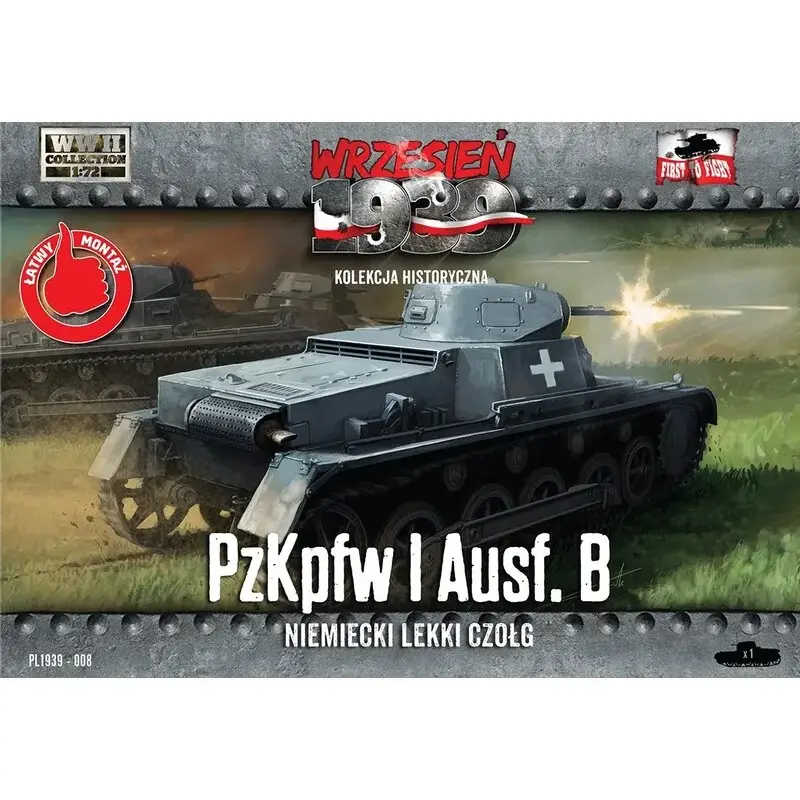 Pz.Kpfw.I Ausf.B - Duitse lichte tank Schaalmodel Hoge Kwaliteit