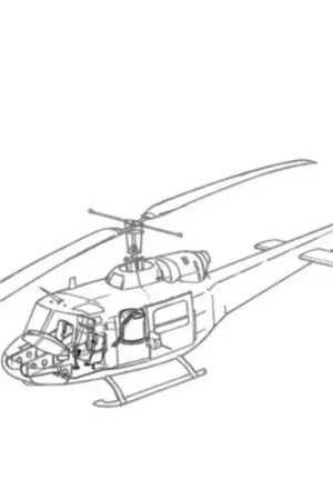Koop Online Bell UH-1B interior (toebehoren voor modelbouwsets van Italeri kits Accessoire