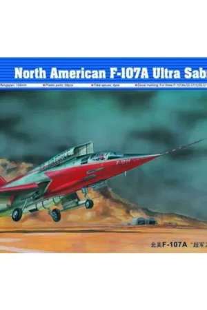 Uitverkoop F-107a ultra sabre Schaalmodel