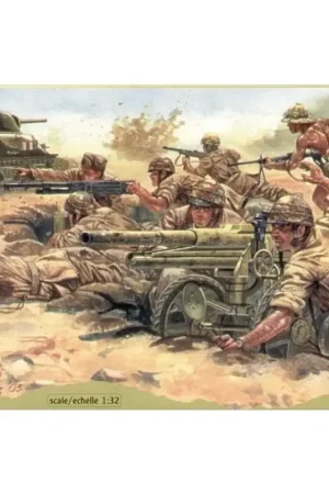 WWII Italian Light Artillery Figuren Beste Prijs