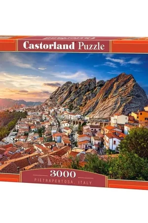 Beperkt Aanbod Puzzel Pietrapertosa, Italië, Puzzle 3000 Teile