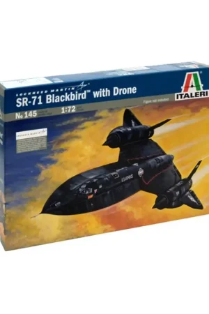 Italeri: 1/72 sr-71 blackbird Schaalmodel Hoge Kwaliteit