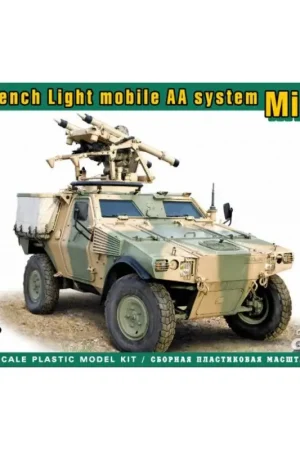 Gecertificeerd Mistral VB2L Frans licht mobiel AA-systeem (lang chassis) Schaalmodel