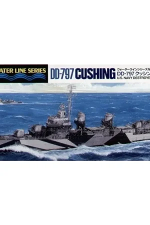 Lage Prijs USS Destroyer Cushing Schaalmodel