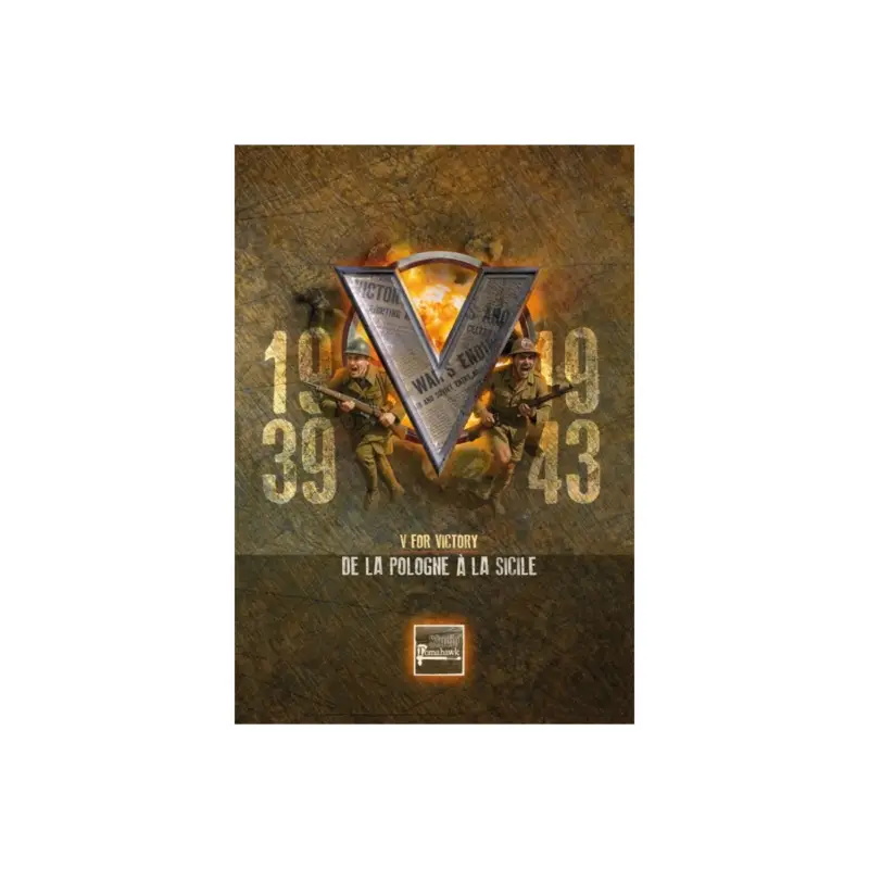 Laatste Versie V For Victory - Book - From Poland to Sicily (FR) Figuurtje