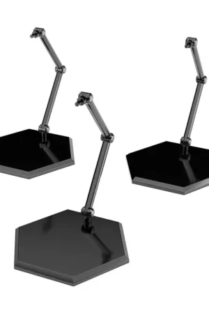 Rechtstreeks Van De Fabrikant The Simple Stand Mini Nendoroid More pack 3 bases for Black Hex Type mini figures