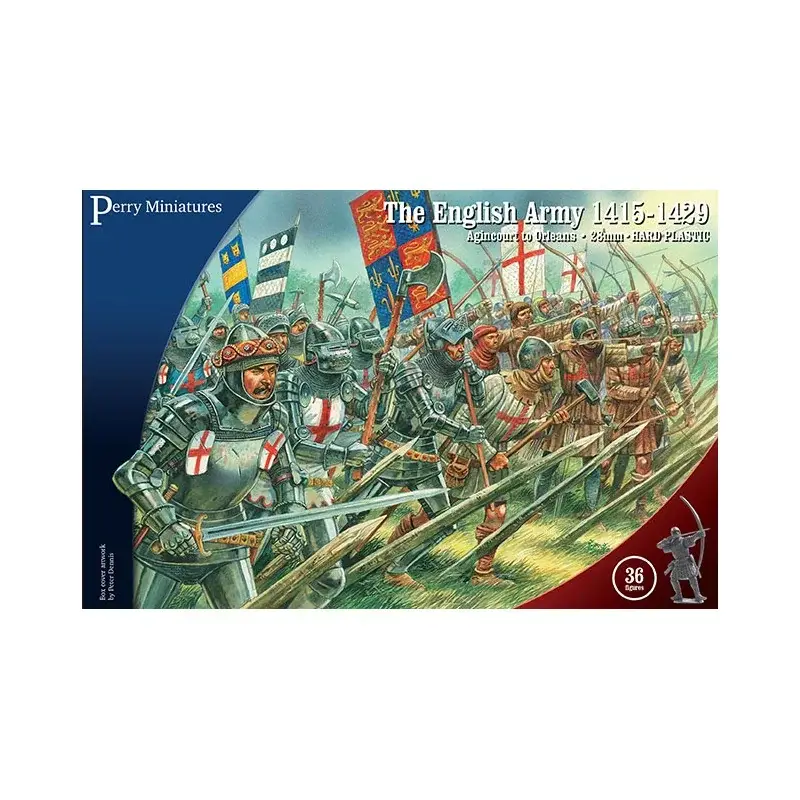 Perry Miniatures - Engels leger 1415-1429 (36 beeldjes) Figuren Nu Kopen