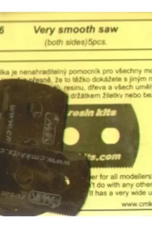 Small razor saw. very smooth 5 blades/5 pieces Tijdelijk Beschikbaar