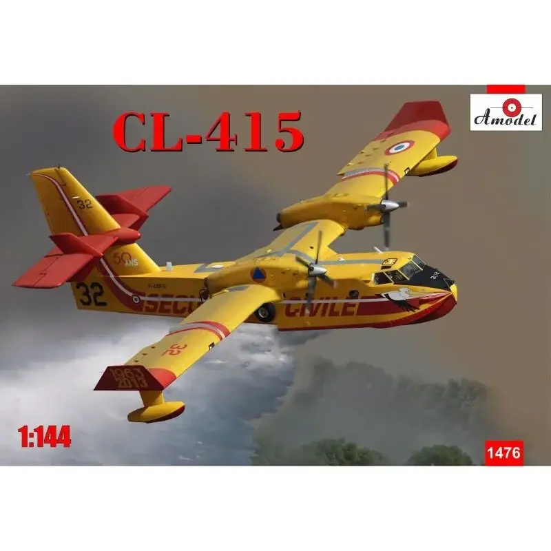Populair CL-415 amfibische vliegtuigen Schaalmodel