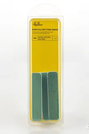 Sand file set (two-sided, 3 pieces) Rechtstreeks Van De Fabrikant