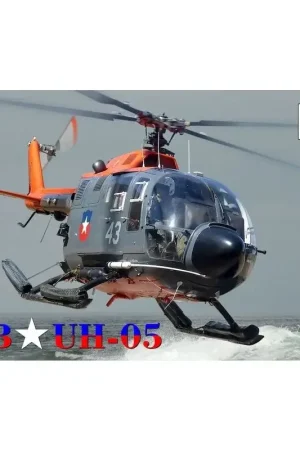 UH-05 (Bo-105 Chilean Air Force) Schaalmodel Favoriet