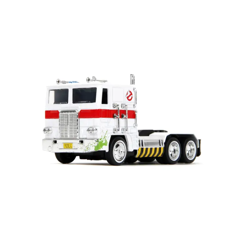 Koopje Optimus prime g1 transformers x ecto-1 white 1/32 Miniatuurr