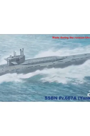 Shop Nu Sovjetonderzeeër SSBN Pr.667a (Yankee-klasse) Schaalmodel