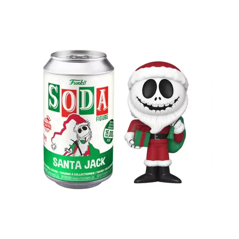 Express Levering Disney Vinyl Soda Nightmare Before Christmas Santa Jack Pop figur