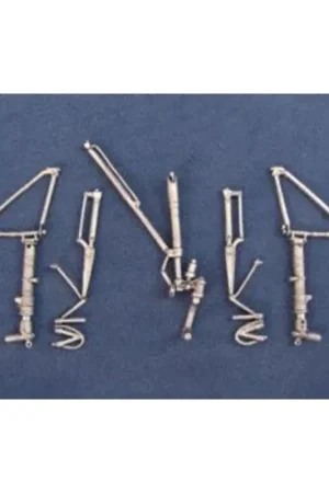 Grumman F7F-3N Tigercat Landing Gear (designed to be used with Italeri kits) Accessoire Hoge Kwaliteit
