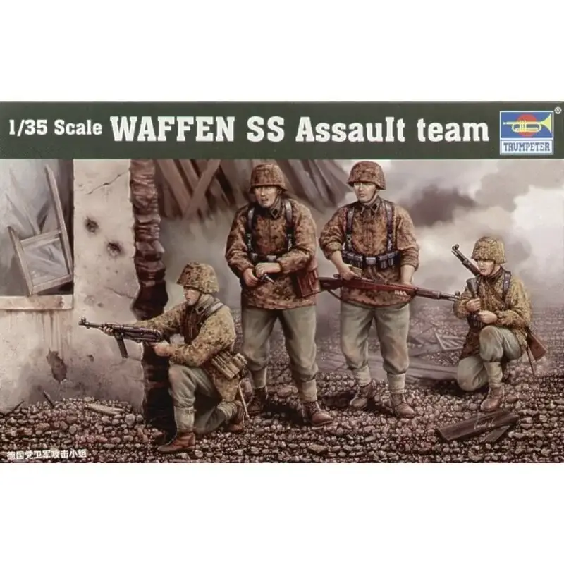 Exclusieve Aanbieding Waffen SS Assault team Figuren