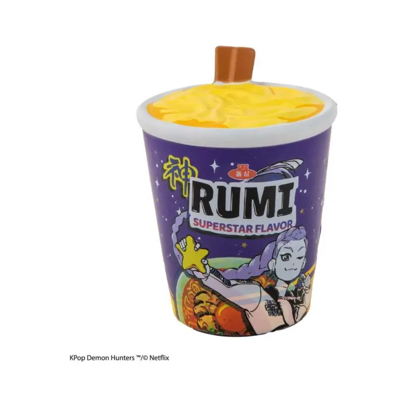 KPop Demon Hunters Squishy Rumi Superstar Flavor Noodles Anti-Stress Figure Flitsaanbieding