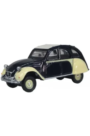 Citroen 2cv 6 dolly blueberry/cream Miniatuur Goedkoop