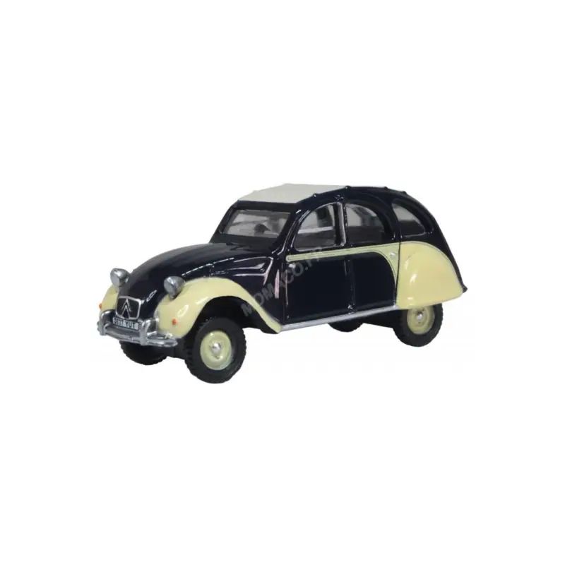 Citroen 2cv 6 dolly blueberry/cream Miniatuur Goedkoop