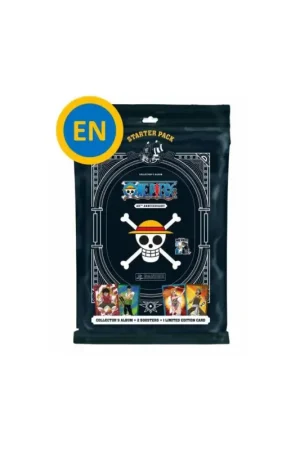 Lage Kosten ONE PIECE - Panini Trading cards (1 collar + 2 pockets + 1 Lim. Ed.) - ENG