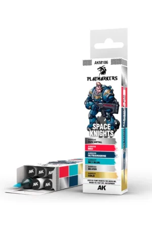 Favoriet AK INTERACTIVE: Playmarkers SET - SPACE KNIGHT (6 ref.) Acrylverf