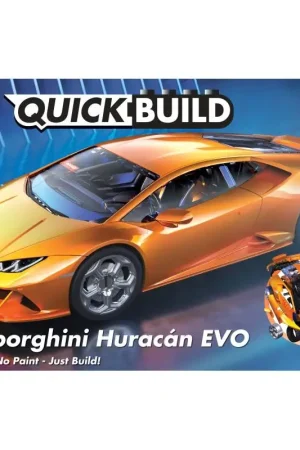 Finale Uitverkoop Lamborghini Huracan EVO. QUICK BUILD No Glue! - No paint! - Just BUILD!NEW TOOLING Schaalmodel