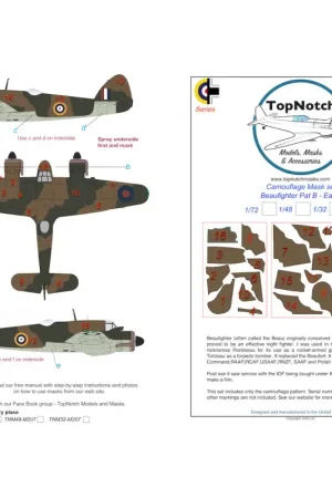 Rechtstreeks Van De Fabrikant Beaufighter Pat B vroege Tamiya