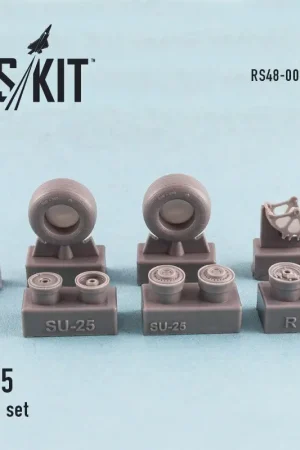 Sukhoi Su-25 wielen die zijn ingesteld (1/48) (designet te gebruiken met Smer, KP kits) Tijdelijk Beschikbaar