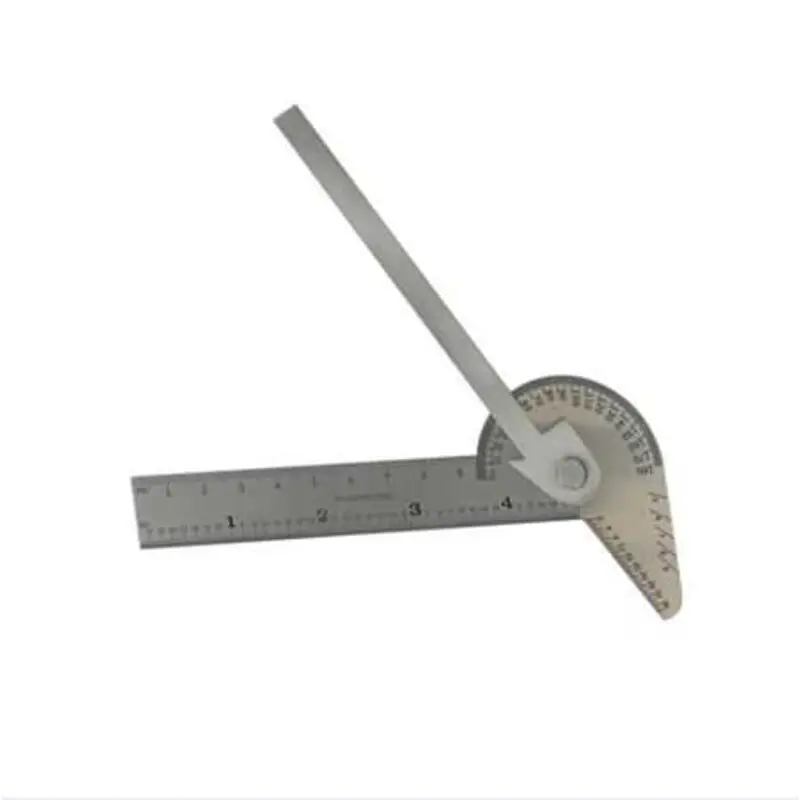 5 in 1 HOEK REGEL & GAUGEPerforms vijf afzonderlijke en verschillende functies 'Centre Finder Circle Divider Drill Point Gauge g Beperkte Voorraad